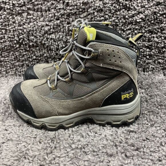 Timberland Pro Rockscape Mid Steel Safety Toe Boots Gray  Women's Size 5.5 M - Picture 1 of 8